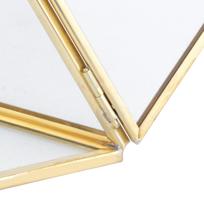 Jewelry Storage Rack Pyramid Shape 3 Layers Decorative Display Stand