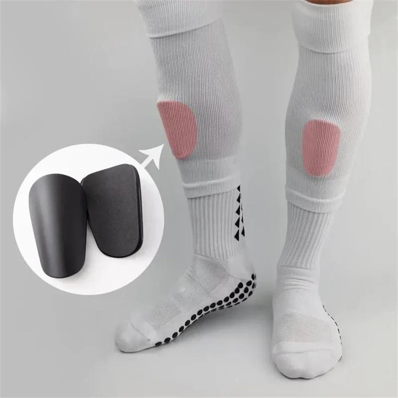 Summer Mini Football Shin Pad, 1 Pair PU Wear-resistant Shock