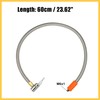 REPAIROCK 1 Pcs 23.6" Flexible Tire Inflator Hose Adapter M6