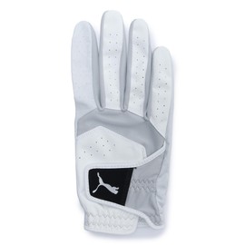 PUMA Golf Glove Golf Phantom Leather Gloves (Right Hand) Bright White/Ash Grey 22, bright white/ash grey, 22