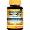 NewRhythm Probiotics 50 Billion CFU 20 Strains, 60 Veggie Capsules,