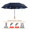 Lejorain Large Compact Golf Umbrella - 54inch Oversized Auto Open