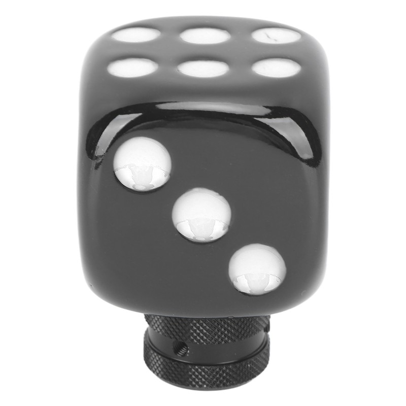 Dice Shape Shift Head Resin Gear Shifting Lever Knob Transmission