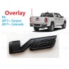 GMC 1PC Matte Black Rear Tailgate V6 OVERLAY Emblems Badge