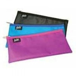 Helix Small Nylon Pencil Case - 100mm x 200mm (Pack of 12 in Assorted Colours)