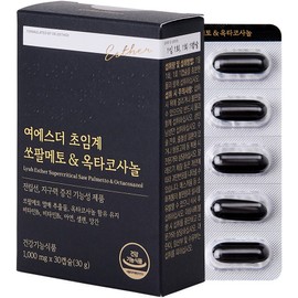 Esther Formula Yeo Esther Supercritical Saw Palmetto Octacosanol 30g, 1 unit, 30 tablets / 에스더포뮬러 여에스더 초임계 쏘팔메토 옥타코사놀 30g, 1개, 30정