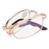 Folding Presbyopic Glasses Blue Light Blocking Anti Fatigue Reading Glasses