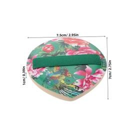 VICASKY 2pcs Makeup Sponges for Face Setting Powder with Floral Design Gentle Skin for Liquid Application Versatile for All Occasions