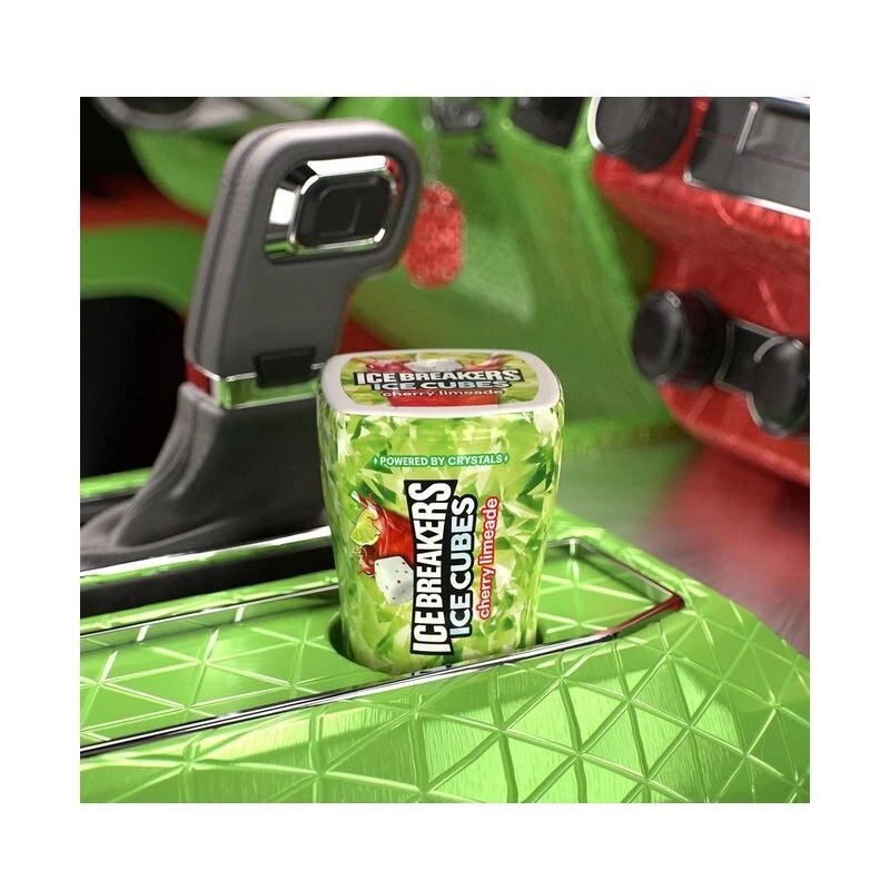 Ice Breakers Ice Cubes Cherry Limeade Sugar Free Chewing Gum