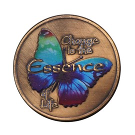 Wedding Anniversary Commemorative Coin Couple Spouse Commemorative Coin Happiness Blessing Commemorative Medal (Happy Anniversary - Gold)