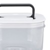 Pickle Jar with Strainer Flip Leak Proof Pickle Juice Separator
