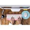 Impecca Pink Wireless Keyboard and Mouse Combo for Computer with