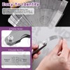 Swpeet 4Pcs 8mm 9mm 10mm Motorcycle Engine Valve Screw Adjustment