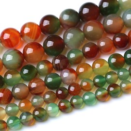 36PCS 10MM Natural Peacock Agate Stone Beads Energy Healing Beads for DIY Jewelry Bracelet Necklace Making for Jewelry Making15Inch