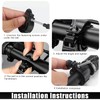 YUNYU Bicycle Bell, 100dB Loud Safety Horn, Aluminium Alloy Low-Profile