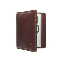 VISCONTI Tuscany Collection Camper Leather Card Holder - RFID Protection TSC40 Tan