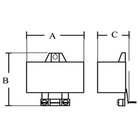 Morris 15501 Service Entrance Cable Hood, Non-Metallic, (3)2/0 to 4/0 Cable Size