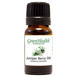 Juniper Berry – 1/3 fl oz (10 ml) Glass Bottle – 100% Pure Essential Oil – GreenHealth