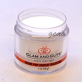Glam And Glits Color Pop Acrylic Powder - 1 Oz (White Sand - CPA372)