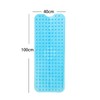 Non Slip PVC Natural Rubber Bath Mat with Suction Cup