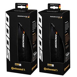 Continental Grand Prix 5000 650B X 28 Black-BW + Black Chili 2-Count