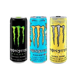 Monster 355ml (Green + Mango Loco + Citra) 8 cans each, 24 cans in total (30097973) / 몬스터 355ml (그린+망고로코+시트라) 8캔씩 총24캔 (30097973)
