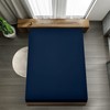 Utopia Bedding King Fitted Sheet, Navy - 12 Inch (30cm)