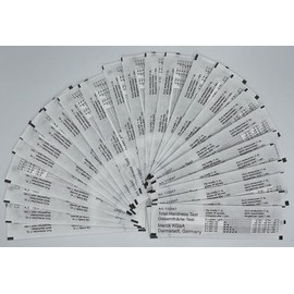 Medasa Water Hardness Test Strips Individually Packed and Sealed Result in °dH Total Hardness Test Limescale Test Water Hardness Test Sticks (25)