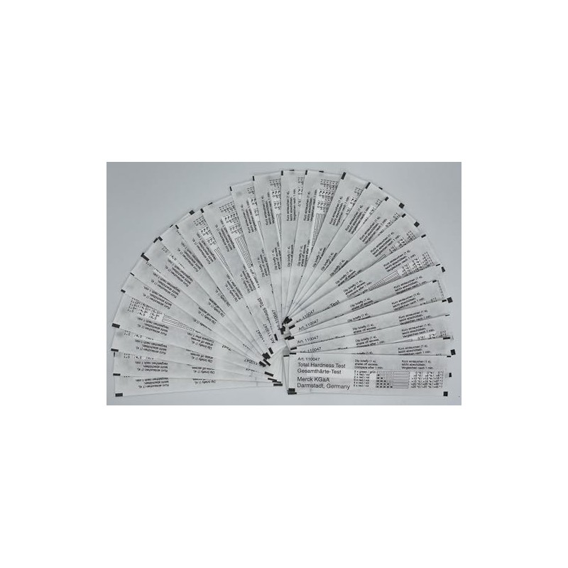 Medasa Water Hardness Test Strips Individually Packed and Sealed Result