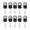 Leyf Pack of 10 Remote Control Garage Door 433 MHz,