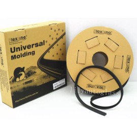 NAGD Flexline Windshield Auto Glass Universal Molding Flexible Trim Rubber 19mm 75ft