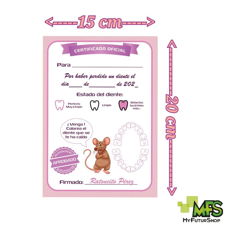 Myfuturshop® Magic Door Box for Tooth, Stairs, 4 Certificates, Original