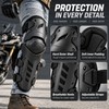 Motorcycle Knee & Elbow Guard Set for Riding – Adjustable