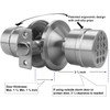 SoHoMiLL Electronic Door Knob (Spring Latch Lock; Not Deadbolt; Not