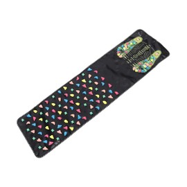 Healeved Almohadilla Masajeadora Para Pies Tapete De Reflexologa Con Diseo De Picos Estimula Puntos De Acupresin Para Relajacin y Bienestar           