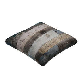 ZYNTIRAX Wood Grain Rustic Wooden Throw Pillow Covers Wood Plank Floor Pattern Pillow Cover 18x18 Inch Set of 2 Vintage Barnwood Pillowcase Square Cushion Cases for Home Couch Bed Sofa