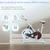 NAYSAYE Stationary Bikes, Adjustable Exercise Bike with Smartphone Mount, Professional