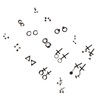 15 Pairs Earrings Set Black Stainless Steel Ear Studs Men