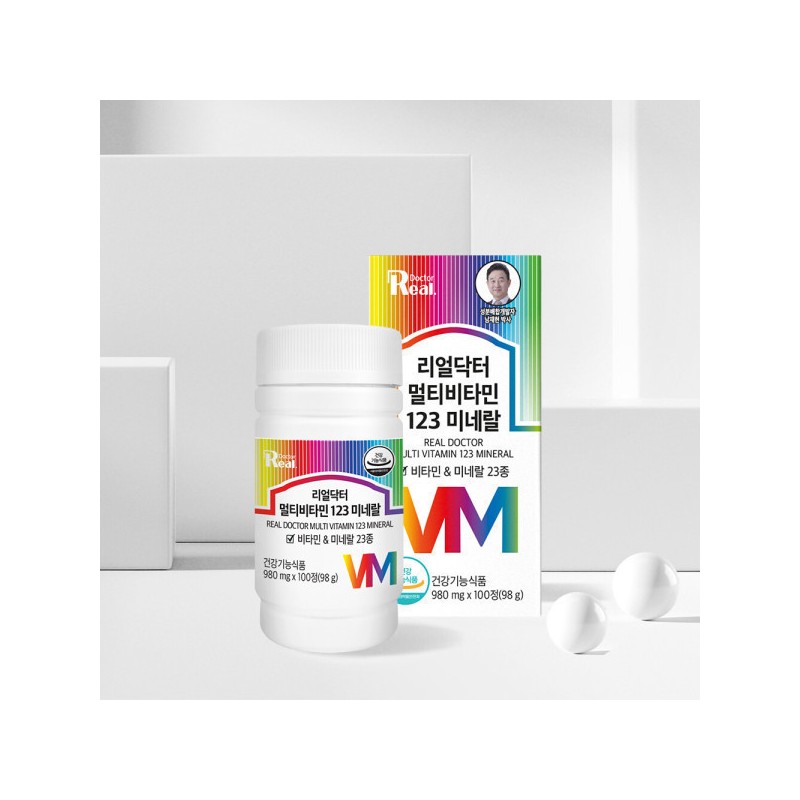 formulaReal Doctor Multivitamin 123 Minerals 980mg / 멀티비타민 123 미네랄