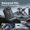 Live Bait Aerator,Ultra-Long Battery Life,Rechargeable Aquarium Air Pump 3w/24GPH(2600mAh Single