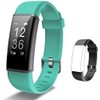 Lintelek Fitness Tracker HR Heart Rate Sleep Monitor Step Counter