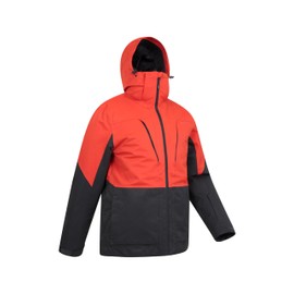 Mountain Warehouse Interstellar Mens Waterproof Ski Jacket - IsoDry Orange Medium