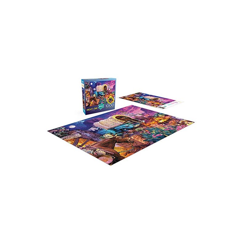 Buffalo Games - Wild West Camp - Puzzle de 1000