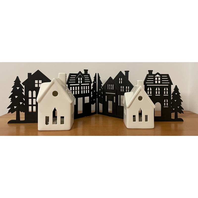 khevga Christmas Decoration Table Decoration Window Decoration for Standing Decoration
