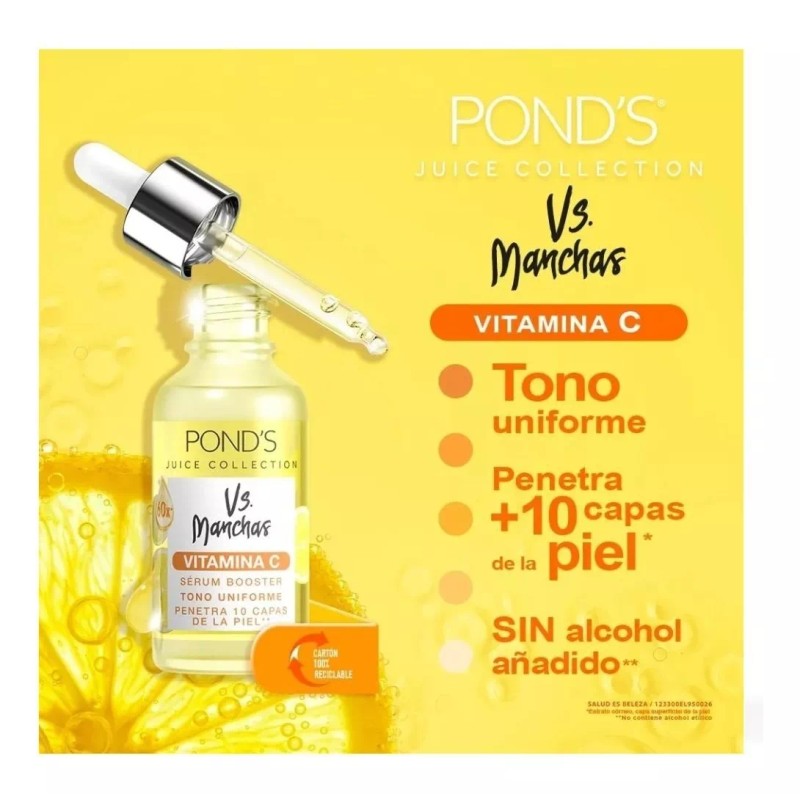 Pond's Ponds Kit 5 Piezas Vs Manchas Vitamina C Todo
