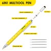 Pen Gifts for Men, 6 in 1 Multitool Pen, Cool