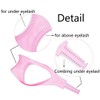 3PCS Eyelashes Tools Makeup Lash Comb Upper Lower Lash Helper