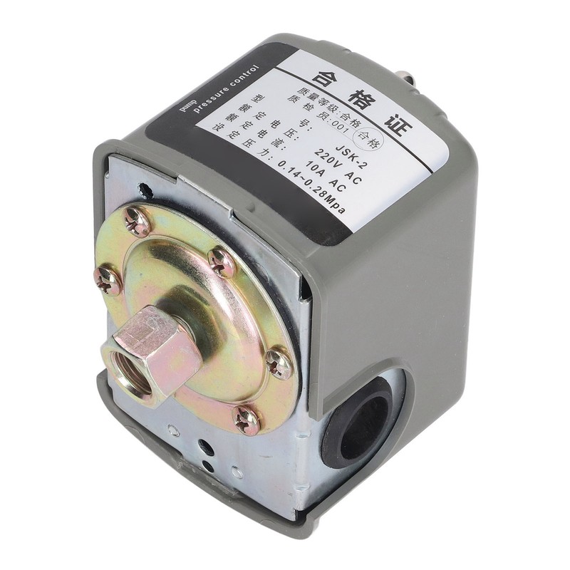 Water Pump Pressure Controller Control Switch 0.14‑0.28Mpa 1/4in NPT Female