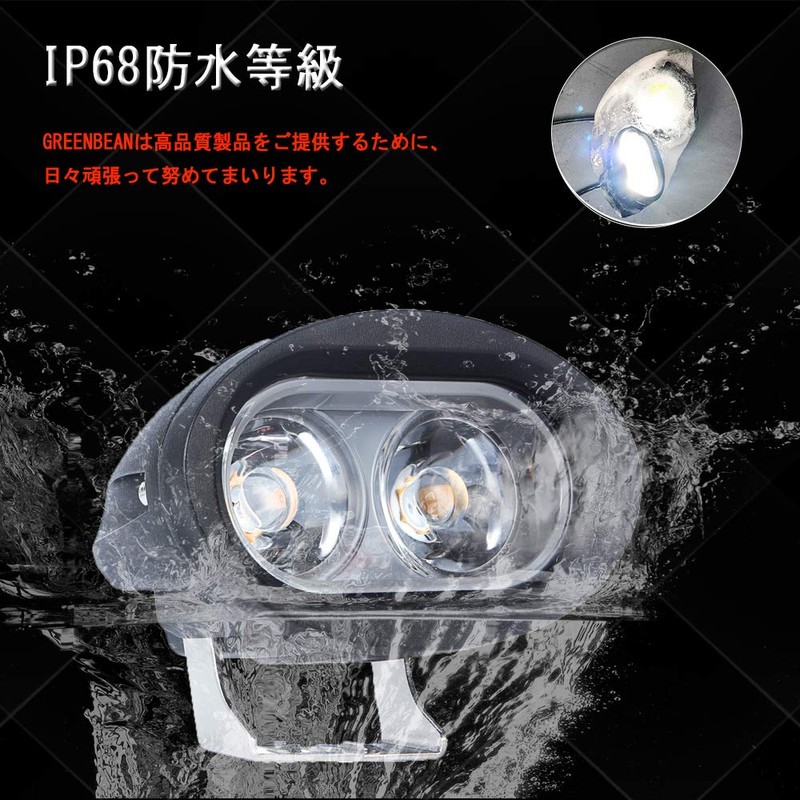 GREENBEAN LED Fog Lamp, Work Light, 40 W, 7d, Narrow