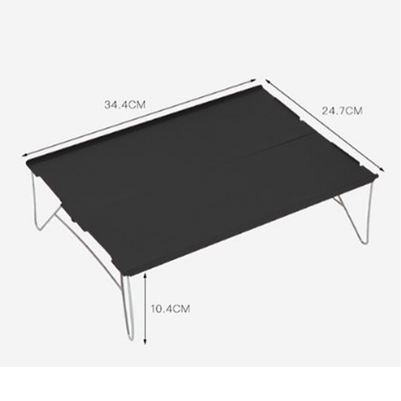 Outdoor Folding Table Portable Aluminium Alloy Mini Light Picnic Desk